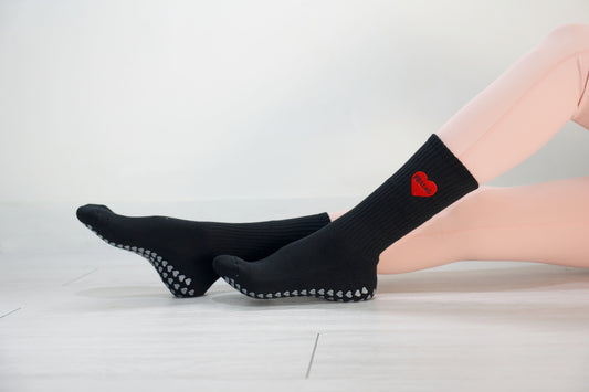 Red Heart Crew Socks (Buy 2 get 1 free)